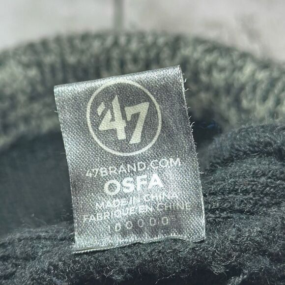 Golden State Warriors Basketball NBA 47 Brand Cuffed Beanie Hat One Size OS - Picture 6 of 7